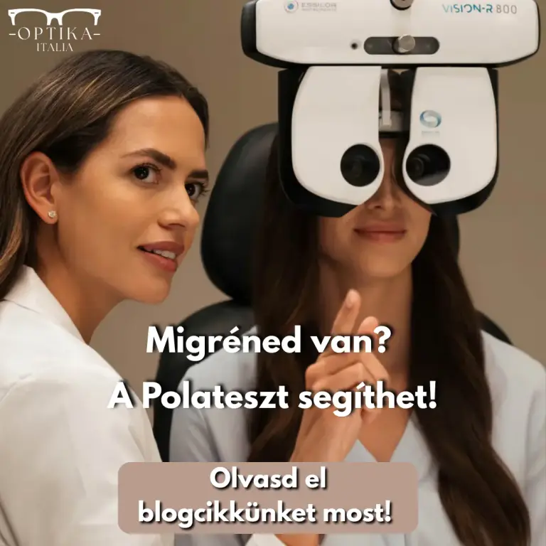 Migréned van? A Polateszt segíthet!
