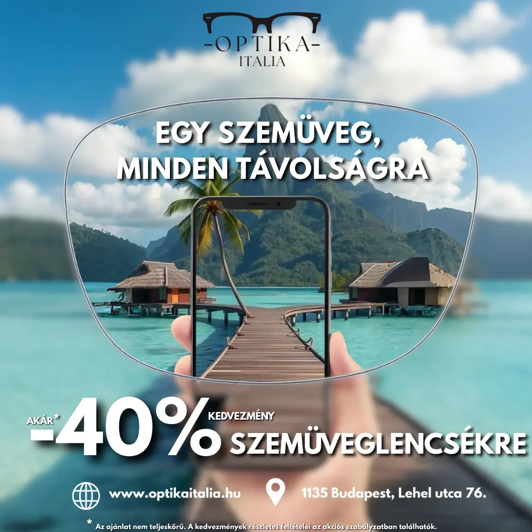 Akár 40% szemüveglencsékre